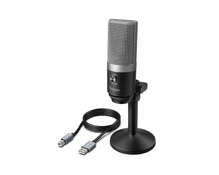 Fifine USB Mikrofon K670 - Sølv