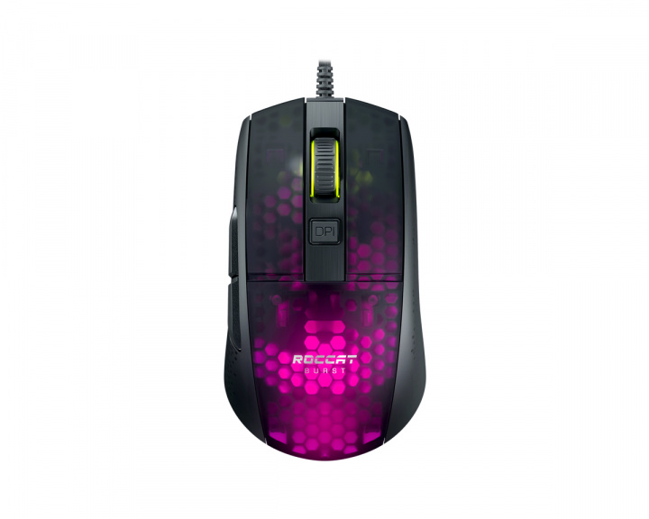 Roccat Burst Pro Gaming Mus Sort