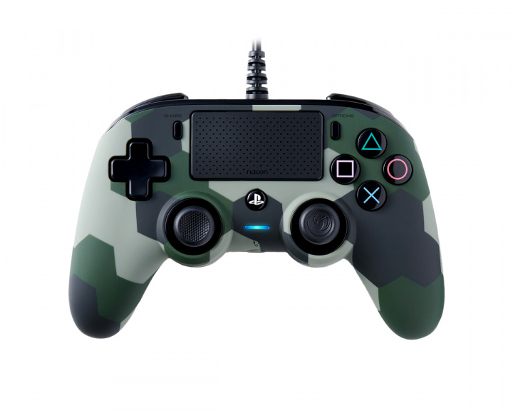 Nacon Wired Compact Controller Cammo Grøn (PS4/PC)
