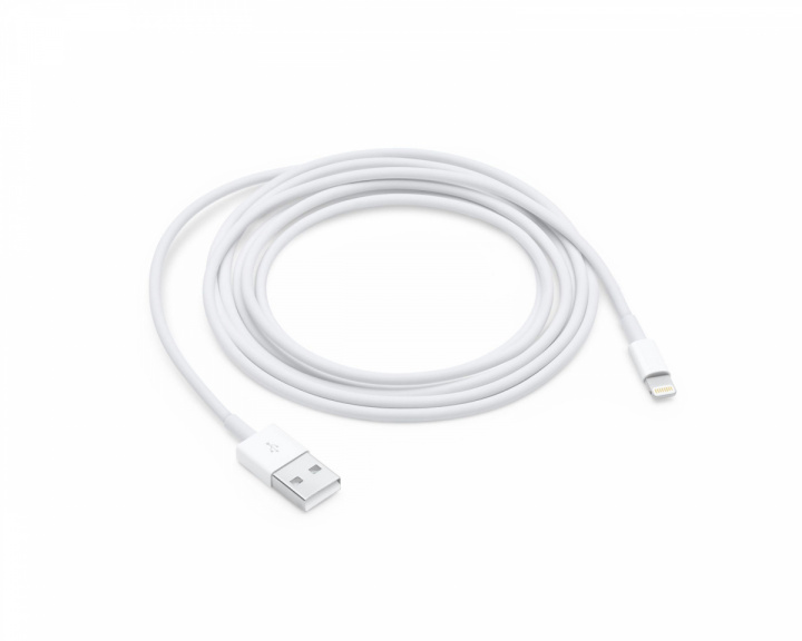 Apple Lightning til USB-kabel MFi Hvid (2 Meter)