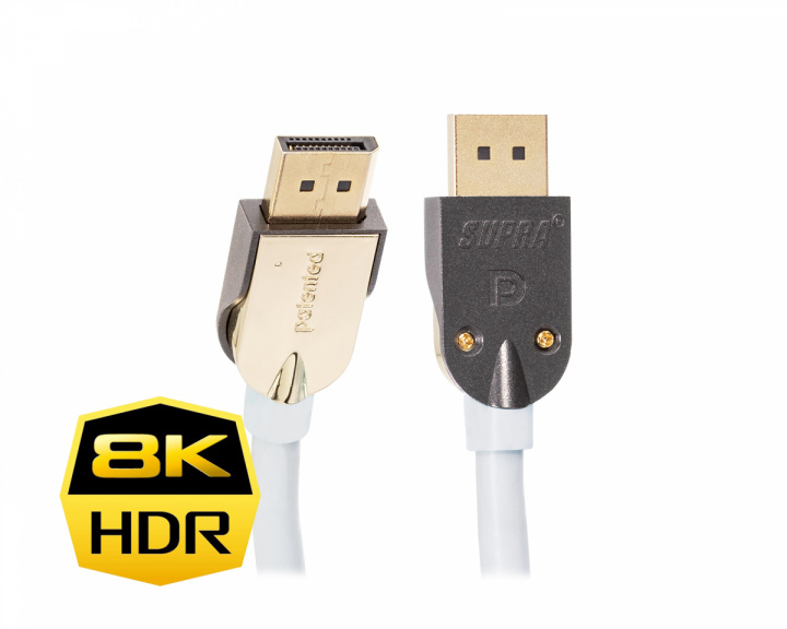 Supra DisplayPort Kabel DP-DP 8K HDR - 3 meter