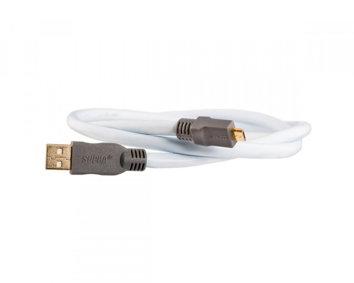 Supra USB Kabel 2.0 A-Micro B - 1 meter