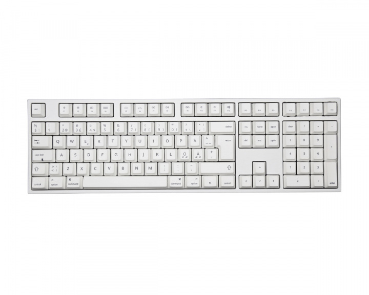 Varmilo VA109Mac Hvid PBT Hvid LED Tastatur [MX Red] (MAC)
