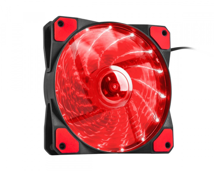 Genesis Hydrion 120 LED PC Case Blæser Rød