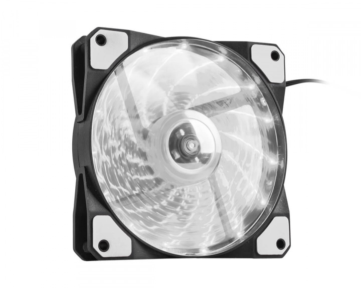 Genesis Hydrion 120 LED PC Case Blæser White