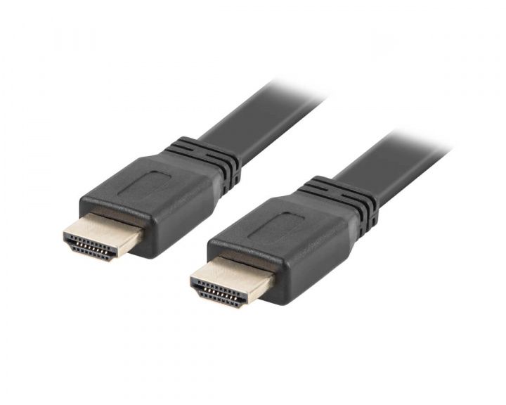 HDMI Kabel Flat V2.0 4K 3 Meter i gruppen Computertilbehør / Computerkabler & adaptere / Billedkabel / HDMI kabel hos MaxGaming (13496)
