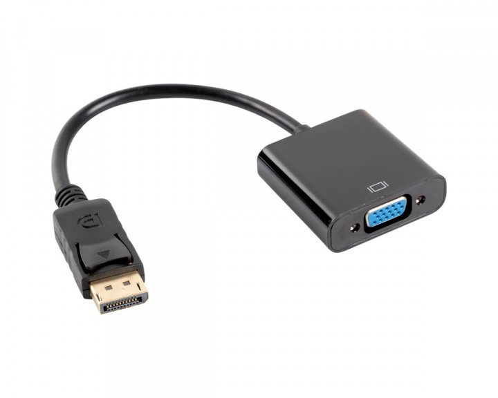 Lanberg Displayport Han til VGA Hun Adapter