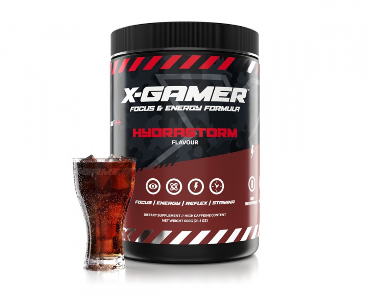 X-Gamer 600g X-Tubz Hydrastorm - 60 Portioner