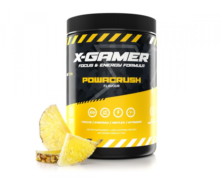 X-Gamer 600g X-Tubz Powacrush - 60 Portioner