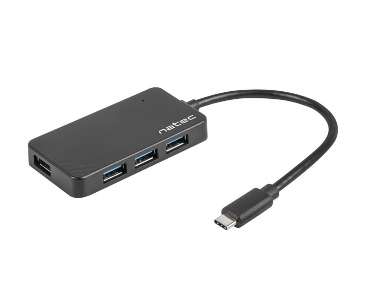 Natec USB Hub 3.0 Silkworm USB-C 4-ports