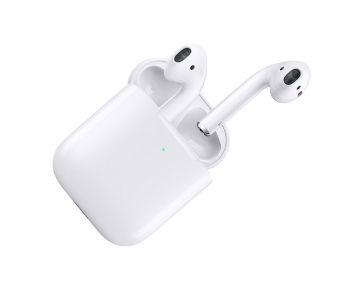 Apple AirPods 2 med Trådløs Opladningsetui