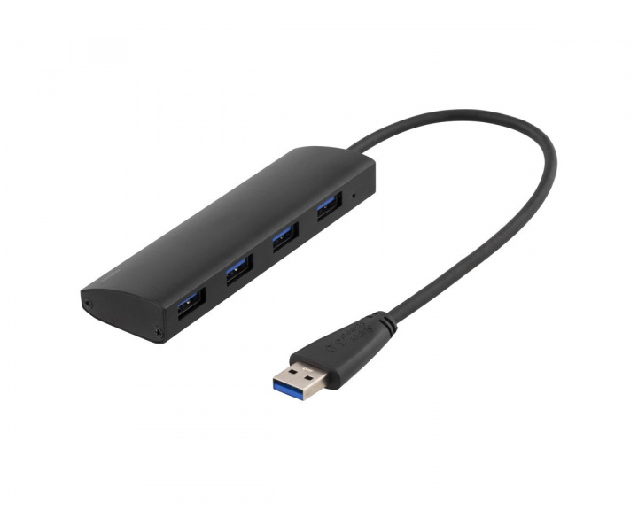 Deltaco USB 3.1 Gen 1 Hub til 4x Type-A hun