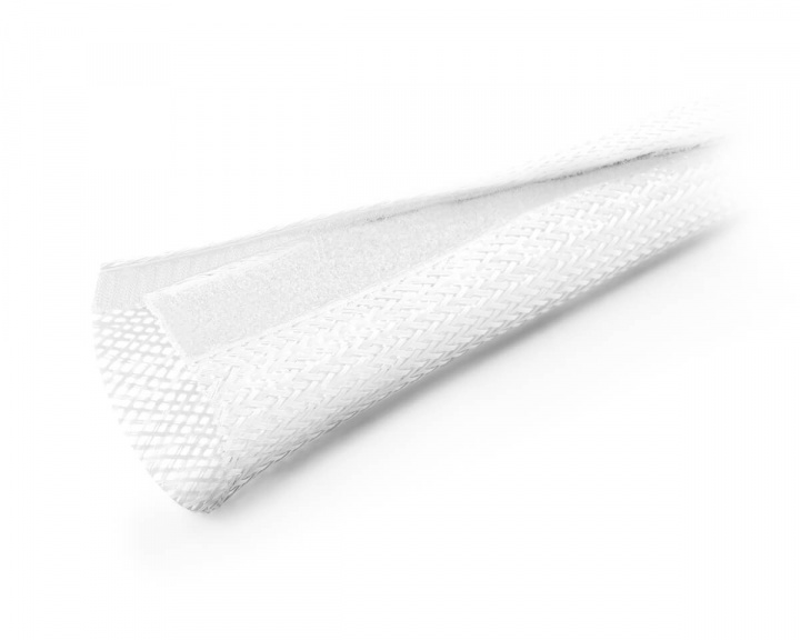 MaxMount Kabler Sleeve med velcro - Hvid