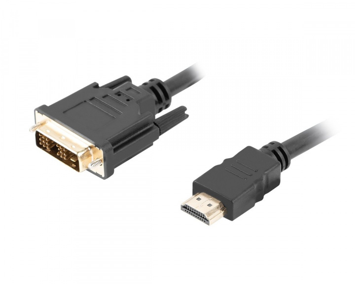 Lanberg HDMI til DVI-D Single Link Kabel (1.8 Meter)