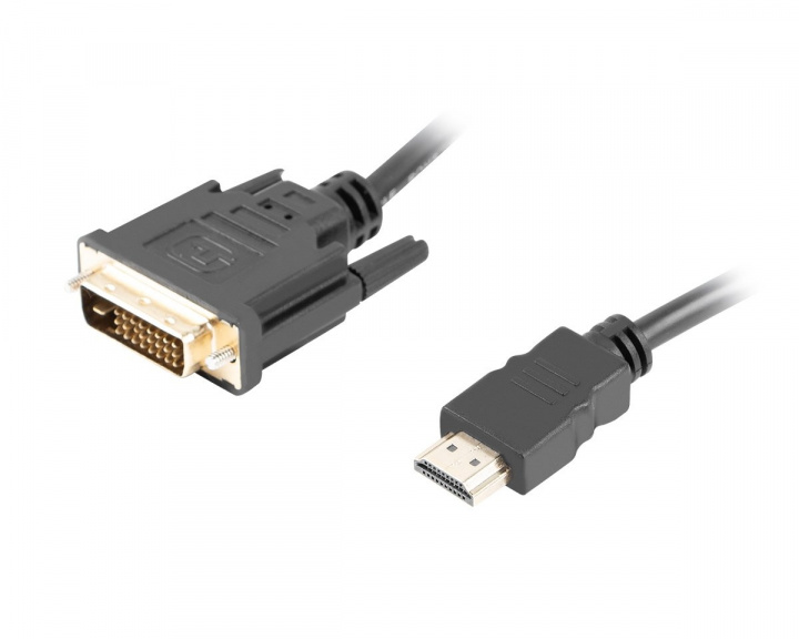 HDMI til DVI-D Dual Link Kabel (5 Meter) i gruppen Computertilbehør / Computerkabler & adaptere / Billedkabel / DVI kabel hos MaxGaming (14734)
