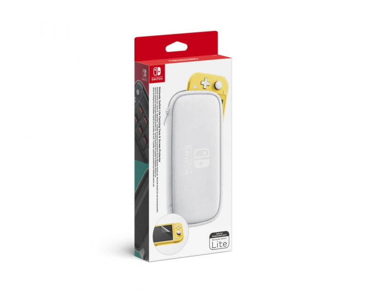 Nintendo Switch Lite Case & Skærmbeskyttelse - Hvid