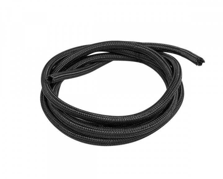 Self-Closing Cable Sleeve 2m 6mm - Sort i gruppen Computertilbehør / Computerkabler & adaptere / Kabelsortering hos MaxGaming (15143)