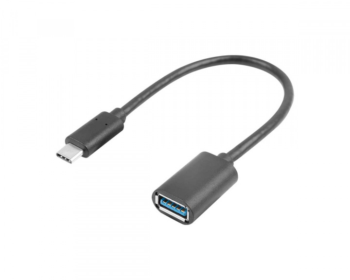 Lanberg USB-A (hun) til USB-C 3.1 (han) 15cm Adapter