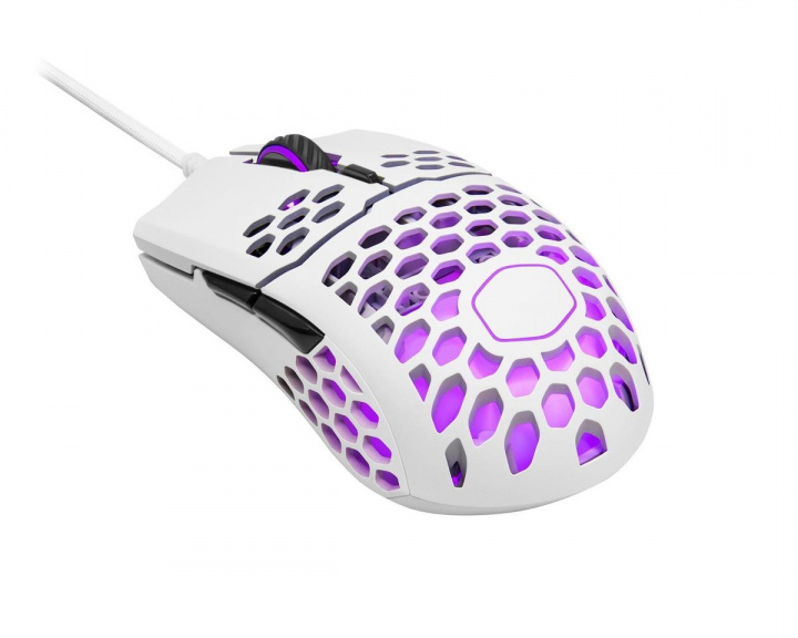 Cooler Master MM711 Gaming Mus Matt Hvid