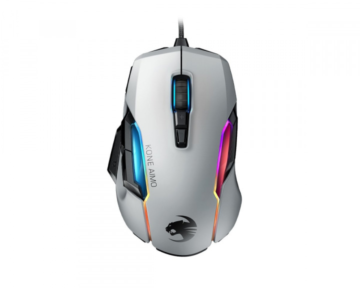 Roccat Kone Aimo Gaming Mus Hvid Remastered