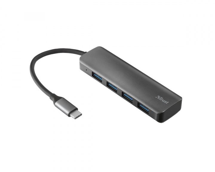 Trust Halyx Aluminium USB-C til 4-Port USB-A 3.2 Hub