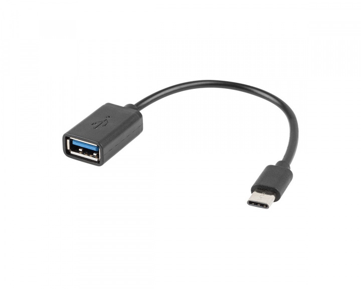 Lanberg USB-C (han) til USB-A (hun) 2.0 15cm Adapter OTG