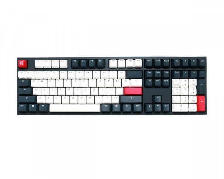 Ducky ONE 2 Tuxedo PBT Tastatur [MX Red]