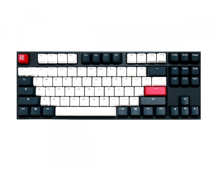 Ducky ONE 2 Tuxedo TKL Tastatur [MX Silent Red]