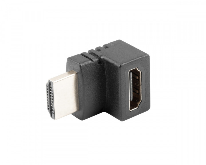 Lanberg Adapter HDMI-A(han) til HDMI-A(hun) 90° Op