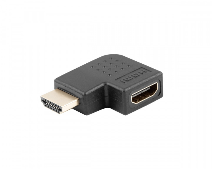 Lanberg Adapter HDMI-A(han) til HDMI-A(hun) 90° Venstre