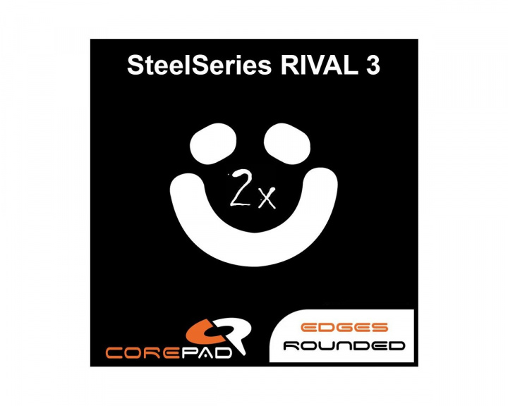 Corepad Skatez til SteelSeries Rival 3