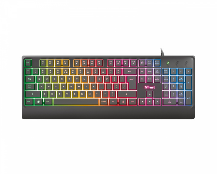 Trust Ziva Gaming Rainbow LED Tastatur