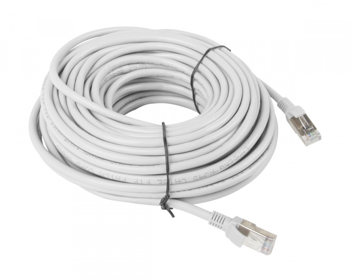 Lanberg 30 Meter Cat6 FTP Netværkskabel Grå