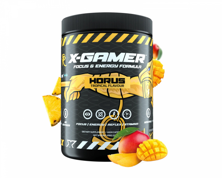 X-Gamer 600g X-Tubz HORUS - 60 Portioner