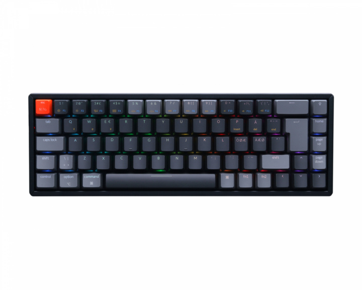 Keychron K6 RGB Trådløs Hotswap Tastatur [Gateron Brown]