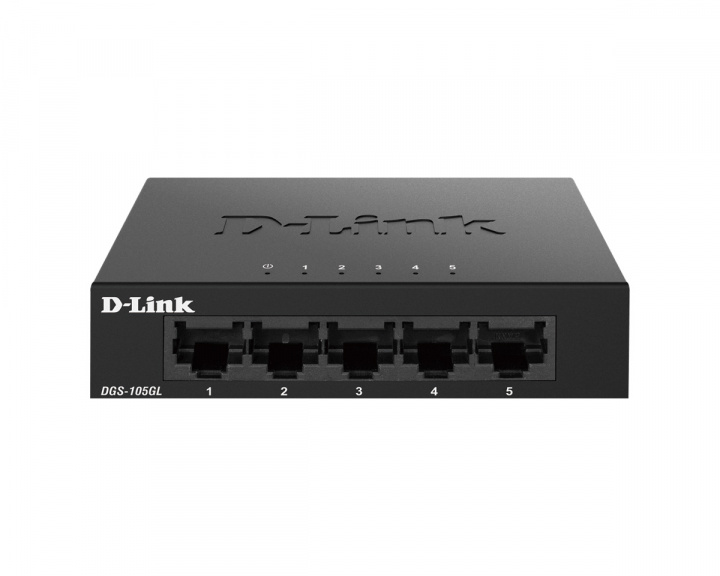 D-Link DGS-105GL 5-Port Gigabit Netværksswitch