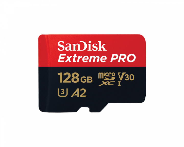 SanDisk Hukommelsekort Extreme Pro MicroSDXC - 128GB