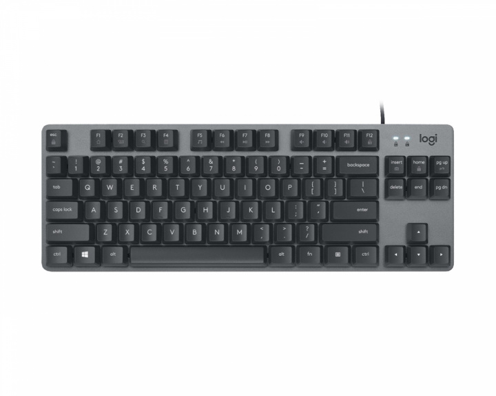 Logitech K835 TKL Tastatur [TTC Red] - Sort/Grå