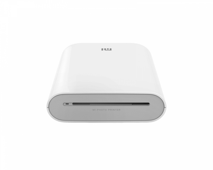 Xiaomi Mi Portable Photo Printer Colour, ZINK Zero-Ink - Kompakt Fotoprinter Hvid