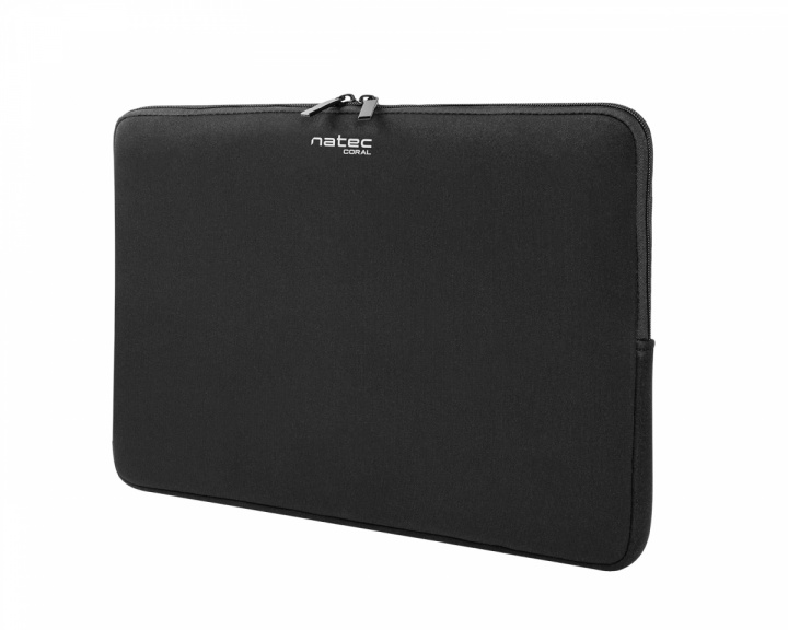 Natec Laptop Sleeve Coral 15.6 - Sort Hylster til notebook -