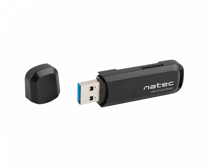 Natec Scarab 2 Card Reader SD/MICRO SD USB 3.0 - Sort