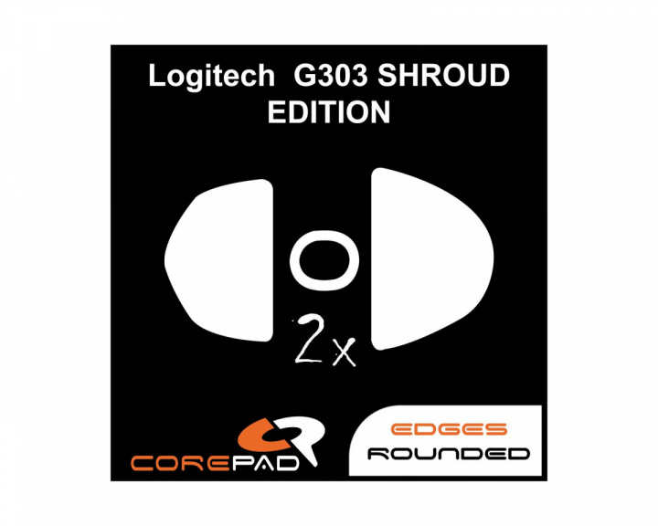 Corepad Skatez PRO til Logitech G303 Shroud Edition