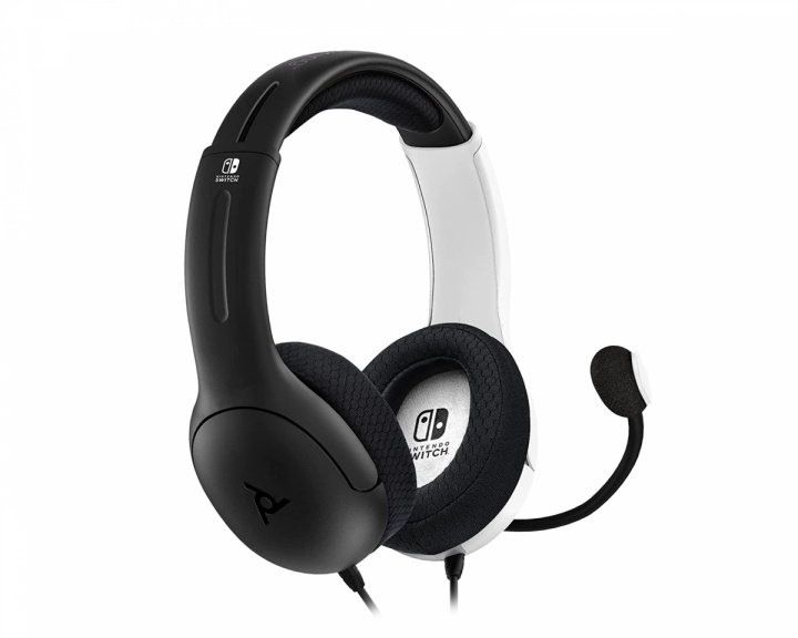 PDP LVL40 Stereo Gaming Headset (Nintendo Switch) - Sort/Hvid