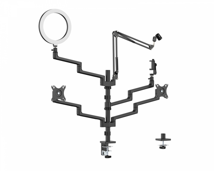 MaxMount Skærmstativ - Alt i ét streamingstativ