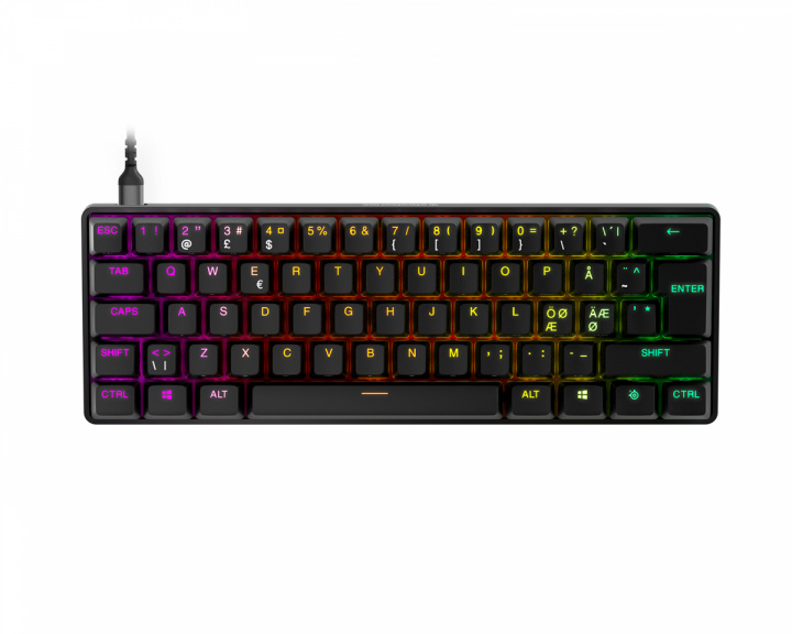 SteelSeries Apex Pro Mini RGB Tastatur - Sort