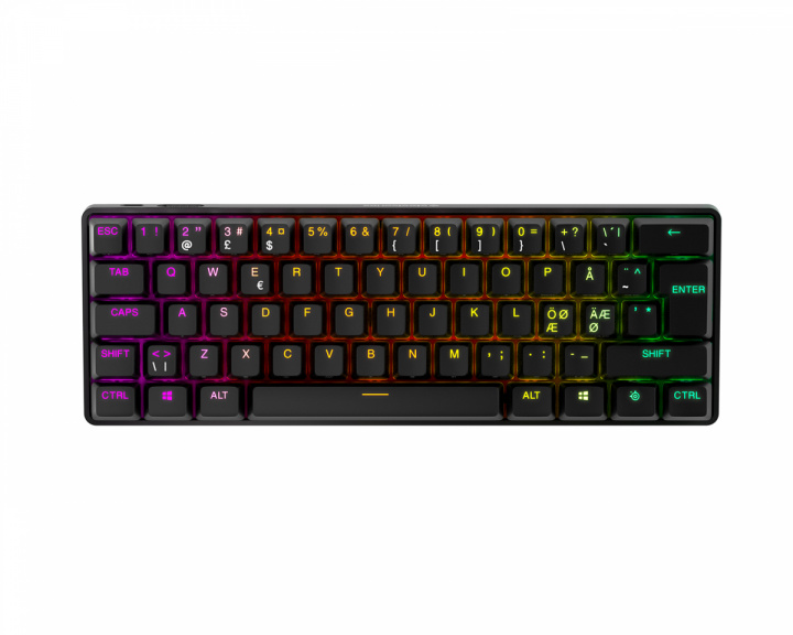 SteelSeries Apex Pro Mini Wireless RGB Trådløs Tastatur - Sort