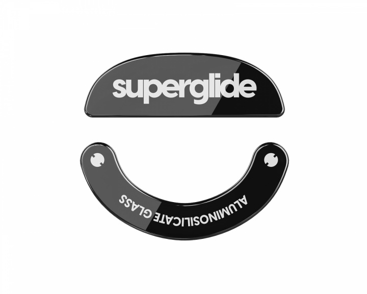 Superglide Glass Skates Type-S til Pulsar X2 Series - Sort