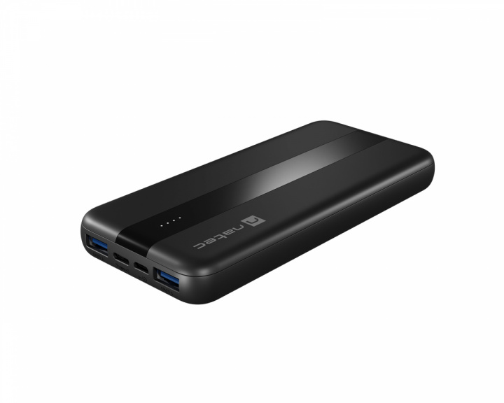 Natec Trevi Slim Q Powerbank 10000 mAh QC and PD - Sort