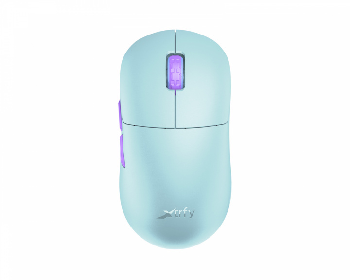 Cherry Xtrfy M8 Trådløs Ultra-Light Gaming Mus - Frosty Mint