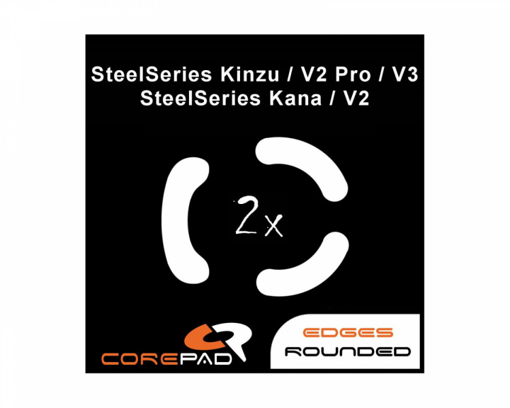 Corepad Skatez Pro til SteelSeries Kinzu/Kinzu V2 Pro/Kinzu V3/Kana/Kana V2